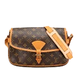 Brown Canvas Louis Vuitton Sologne