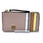 Pink Leather Tory Burch Wallet