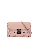 Pink Leather MCM Shoulder bag