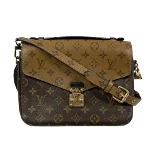 Brown Canvas Louis Vuitton Pochette Métis