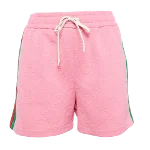 Pink Fabric Gucci Shorts