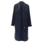 Navy Wool Hermés Coat