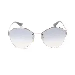 Grey Plastic Prada Sunglasses