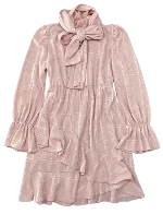 Pink Polyester See by Chloé Dress