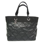 Black Canvas Chanel Paris Biarritz