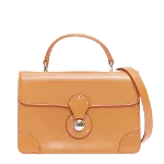 Brown Leather Ralph Lauren Handbag