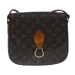 Brown Canvas Louis Vuitton Saint Cloud