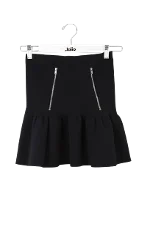 Black Viscose Sandro Skirt