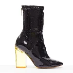 Black Leather Dior Boots