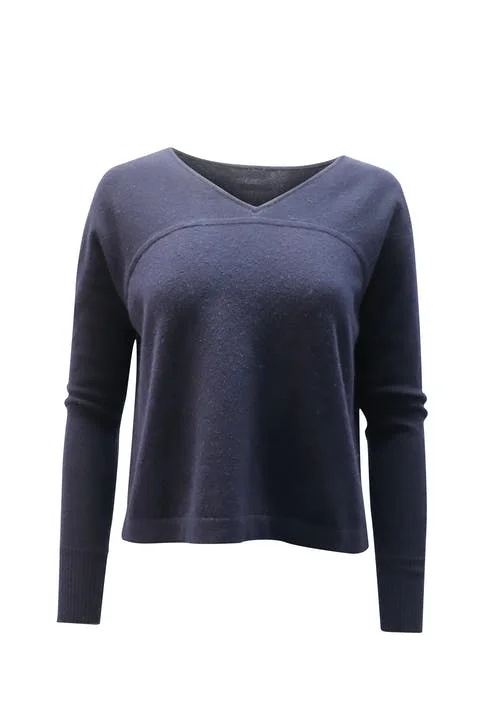 Navy Cashmere Vince Sweater