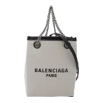 White Canvas Balenciaga Shoulder Bag