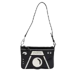 Black Fabric Karl Lagerfeld Shoulder Bag