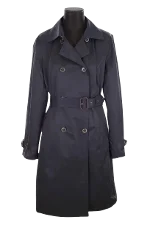 Blue Polyester Ralph Lauren Coat