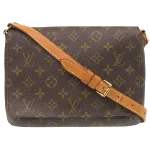 Brown Canvas Louis Vuitton Musette Tango