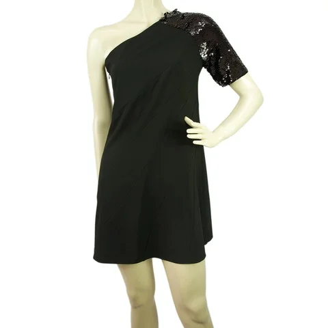 Black Fabric Roberto Cavalli Dress