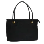 Black Nylon Celine Tote