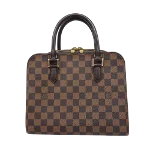 Brown Canvas Louis Vuitton Triana