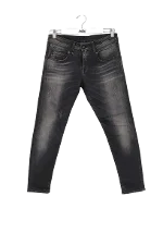 Black Cotton R13 Jeans