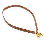 Brown Leather Hermès Shoulder Strap