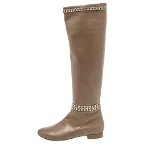 Brown Leather Le Silla Boots