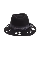 Black Wool Maison Michel Hat