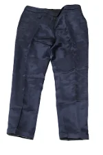 Navy Fabric Thom Browne Pants