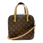 Brown Canvas Louis Vuitton Spontini