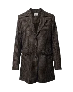 Brown Polyester Nanushka Blazer