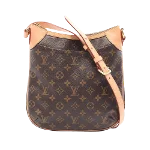 Brown Leather Louis Vuitton Odeon