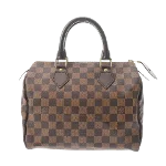 Brown Canvas Louis Vuitton Speedy