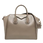 Beige Leather Givenchy Antigona