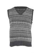 Grey Silk Ralph Lauren Vest