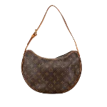 Brown Canvas Louis Vuitton Croissant