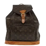 Brown Canvas Louis Vuitton Montsouris