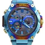 Navy Fabric Casio Watch