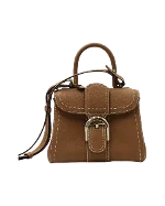 Brown Leather Delvaux Handbag