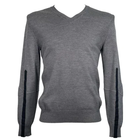 Grey Wool Dior Sweater
