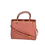 Pink Leather Fendi Handbag