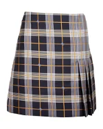 Grey Wool Burberry Skirt