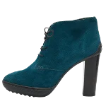 Blue Suede Tod's Boots