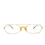 Gold Metal Cartier Glasses