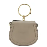 Beige Leather Chloé Nile