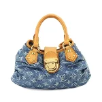 Blue Denim Louis Vuitton Handbag
