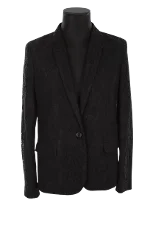 Black Fabric The Kooples Blazer