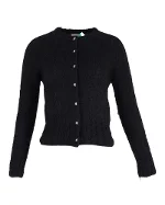 Black Wool Erdem cardigan