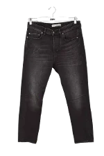 Black Cotton Golden Goose Jeans