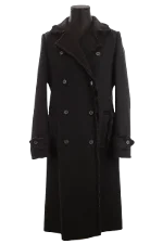 Black Wool Prada Coat