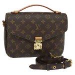 Brown Canvas Louis Vuitton Pochette Homme