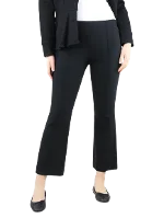 Black Viscose The Row Pants