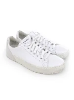 White Leather Premiata Sneakers